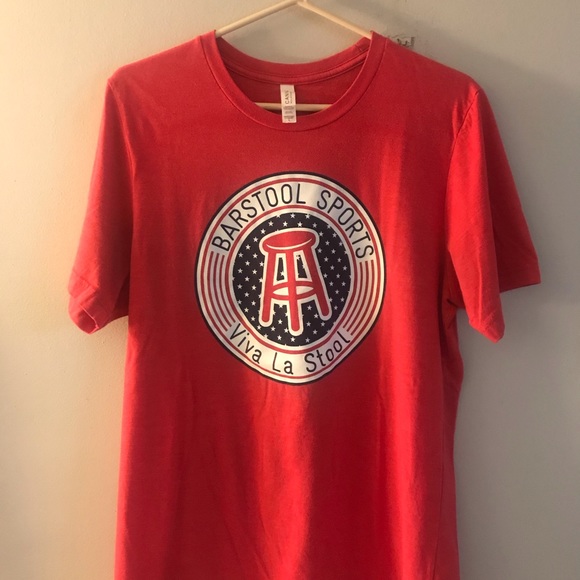 Barstool Other - Barstool T-Shirt Red Size L